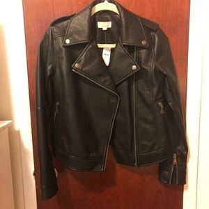 Loft Faux Leather Jacket